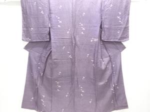 アンティーク　枝花模様着物